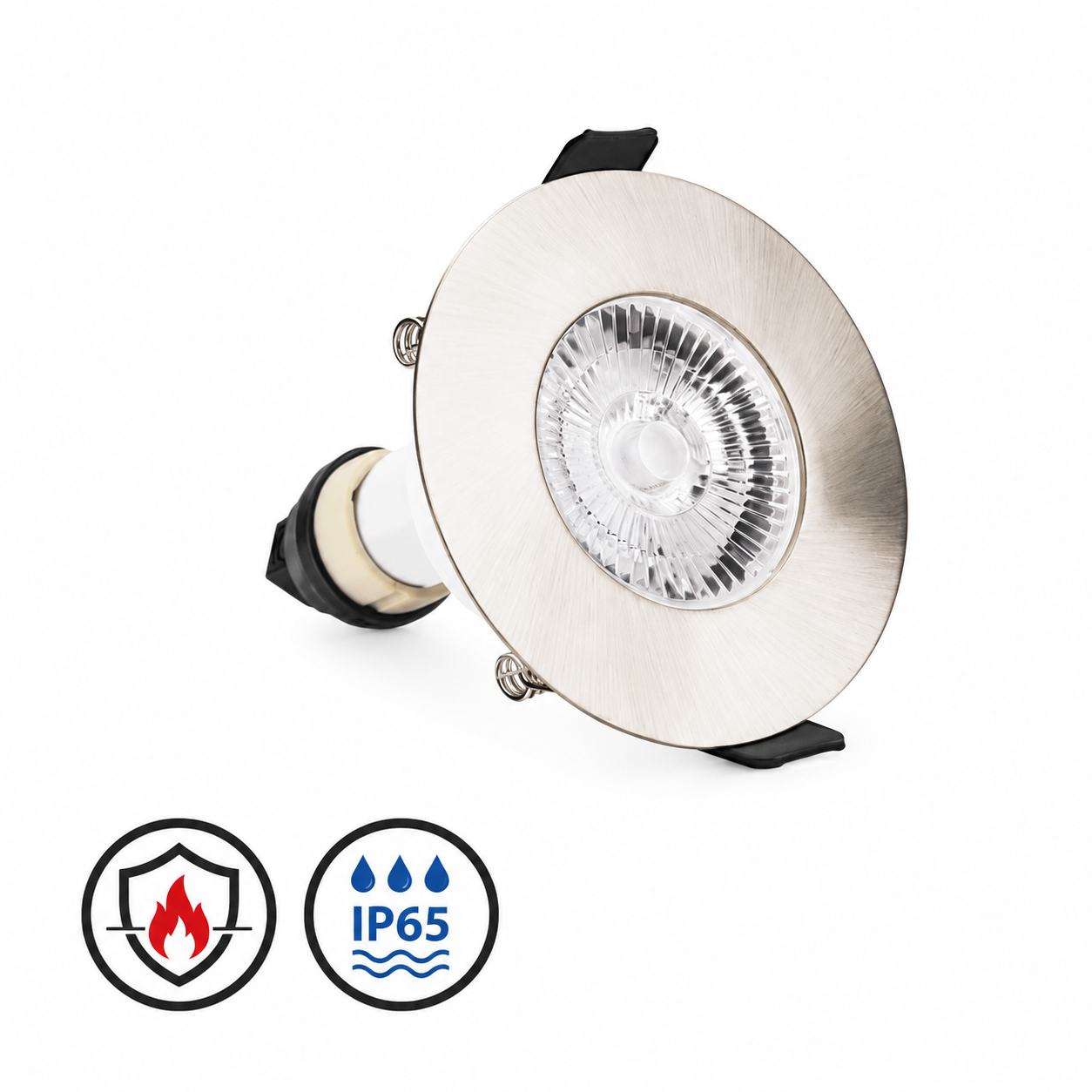 Lyora Brandwerende inbouwspotEvoFire IP65 RVS rond - ILDLFR70D002